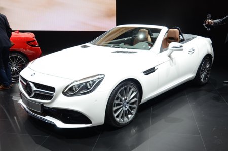 Новый Mercedes-Benz SLC 2017 на автосалоне в Детройте Новый Mercedes-Benz SLC 2017 на автосалоне в Детройте