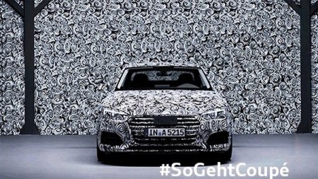 Первые тизерные изображения новой Audi A5